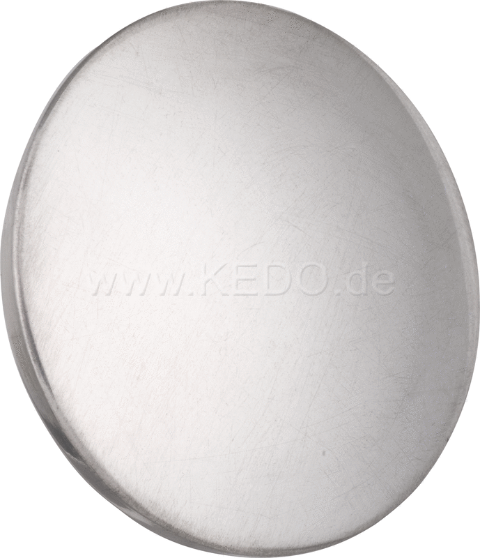Kedo Fork Top Nut Cover Set, 1 pair, polished aluminum including O-rings | 30351