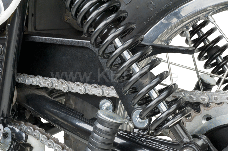 Kedo Mini Chain Guard (. Matt Black Coated, including mounting material Rubbers And Bushings see Item 29,454th) | 30459S