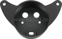 Kedo Speedometer Bracket 'mezzo Mille', aluminum black anodised (suitable for all Velona 80mm instruments, E.G. item 40858 or 40911) | 30538