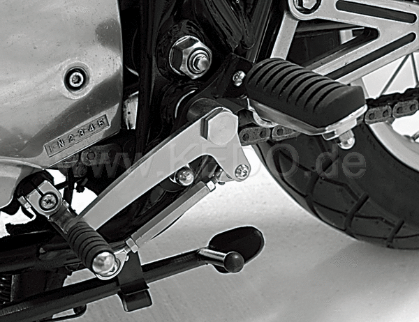 Kedo Rearsets, Complete Kit Incl. And brake-shift pedal (comes with Certificate of Producer) | 30559