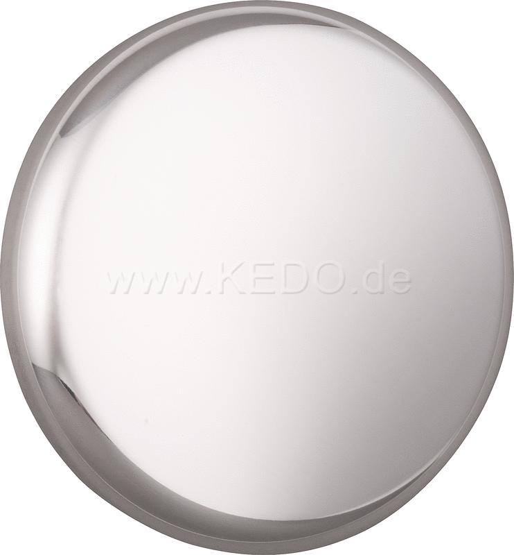 Kedo Rear Frame cover set, polished aluminum, 1 Pair | 30618