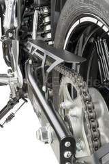 Kedo Competition Chain Guard, black plastic-coated aluminum, including mounting material. | 30727