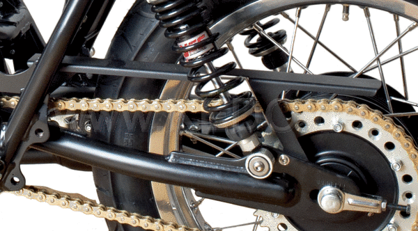 Kedo Mini Chain Guard (Matt Black Coated), mounting material see item 29455 | 30961S