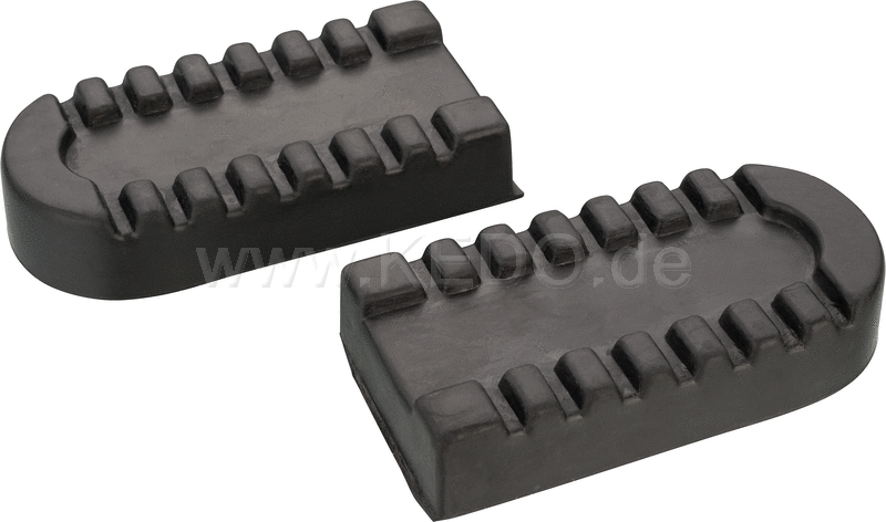 Kedo Replacement Rubber for Front Foot rest, 1 Pair OEM reference # 3LD-27413-00 | 31046