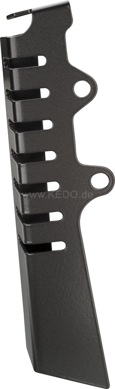 Kedo T7 Cover for Rear Brake Master Cylinder "Full", 2mm aluminum black coated, offers reliable protection, easy installation, ready for mounting | 31051