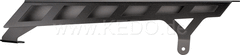 Kedo T7 aluminum Chain Guard, short sporty optic, made of sturdy 2mm aluminum, matt black coated, Including mounting material | 31053