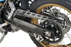 Kedo T7 aluminum chain guard, made of sturdy aluminum, matt black coated, mounting material included | 31053L