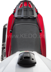 Kedo T7 aluminum luggage rack, 4mm aluminum black coated, light and stable, for operation person-one, for soft luggage up to 5kg | 31055
