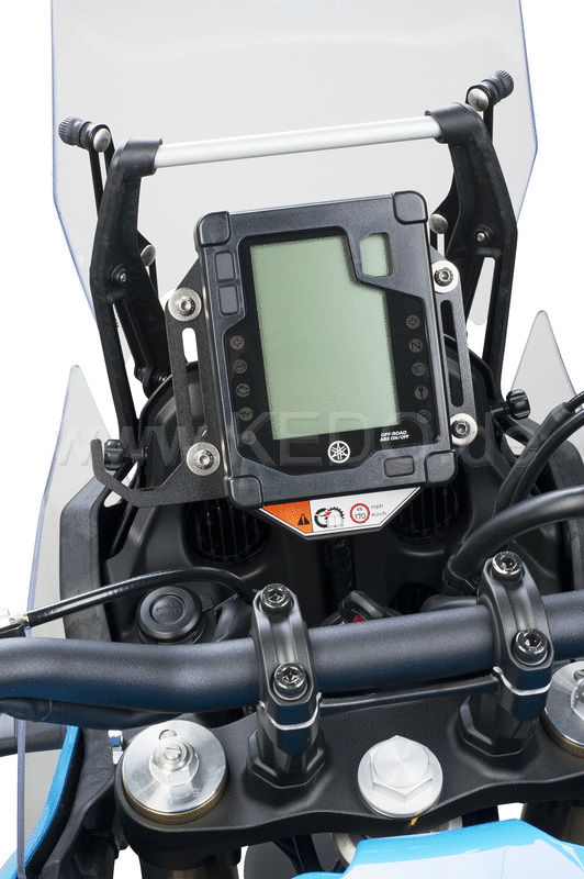 Kedo X-Sheet, base plate for cockpit extensions / brackets, delivery Including 2 mounting plates, stainless steel black coated | 31057