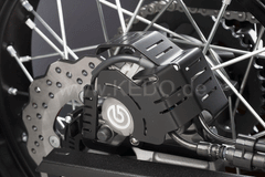 Kedo Protection / Cover for Rear Brake Caliper, 2mm stainless steel black plastic coated | 31060