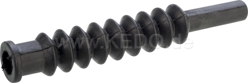 Kedo Boot for Clutch Cable, for retrofitting on the original clutch cable, protects against dirt entry, length 68mm, short fashionable | 31075