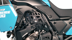 Kedo T7 engine side plate set for left / right, protect the open section right behind the engine, replaces the original brackets, steel black coated | 31095
