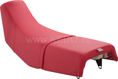 Kedo Seat Cover, red, grained surface + color similar to the original, OEM reference # 43F-24731-00, matching seat belt see item 31347R | 31346R