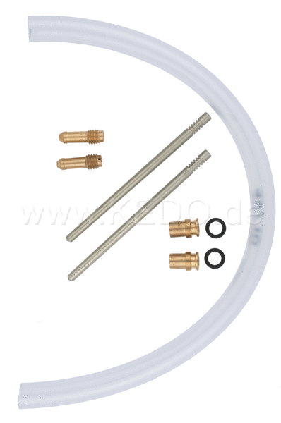 Kedo "Swiss Rejetting" Complete Kit with Needles and Main / Pilot jets for One Motorcycle (Not Street Legal) | 33072