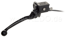 Kedo Front Brake Master Cylinder 1/2 "with Black Aluminum Lever, Brake Light Switch, Stainless Steel Banjo (Supplies : Clamp with Thread for Mirror : 40104) | 40099