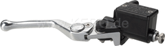 Kedo Replica Master Cylinder incl adjustable aluminum lever (4x), stainless steel banjo bolt and brake switch (mirror clamp see item 40104) | 40128