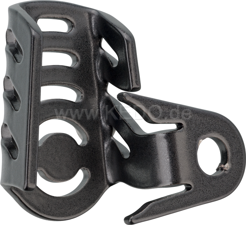 Kedo ABS Sensor Protection cover Rear, stainless steel black coated | 40235
