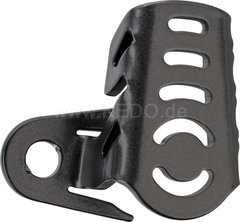 Kedo ABS Sensor Protection cover Rear, stainless steel black coated | 40235