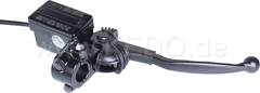 Kedo Replica Master Cylinder '48T' including Black Brake Lever Clamp and Brake Light Switch, Suitable for OEM LH thread Mirror | 40460