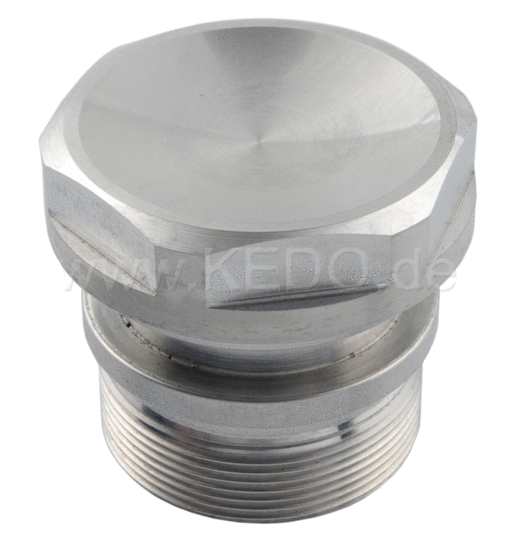 Kedo Aluminum Top Fork groove Piece 1 (Hexagon Head 32mm, Concave / Dished, without O-ring) | 40575