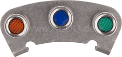 Kedo Pilot Lamp Bracket incl Pilot Lights, complete (12V) | 40622