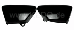 Kedo Side Covers (pair) Left & Right (unpainted, black ABS) | 40637