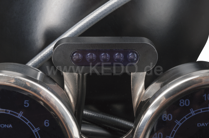 Kedo Supplementary Bracket for Daytona 'Velona' Mounting Bracket 40822 for Mounting Pilot Lights Unit 40498 | 40726