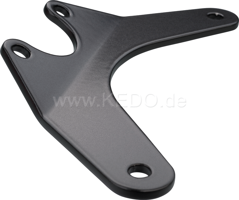 Kedo Classic Speedometer Bracket for OEM instrument, aluminum, main switch remains at upper yoke, including mounting material. | 40757