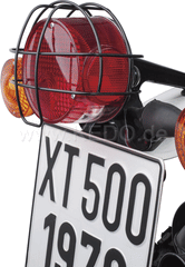 Kedo Taillight Grill 'Xcountry', black coated, suitable for lens with and without lateral reflectors | 40798
