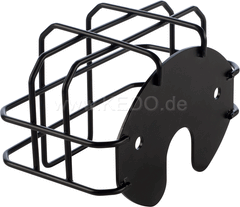 Kedo Taillight Grill 'Xcountry', black coated, including mounting material. | 40799