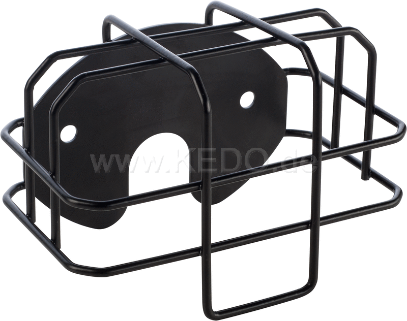 Kedo Taillight Grill 'Xcountry', black coated, including mounting material. | 40799