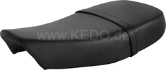 Kedo Seat 'Sporty', black cover, ready-to-mount, including rear bracket 27153, length 55cm, incl passenger seat strap. | 40801