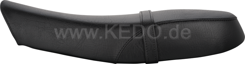 Kedo Seat 'Sporty', black cover, ready-to-mount, including rear bracket 27153, length 55cm, incl passenger seat strap. | 40801