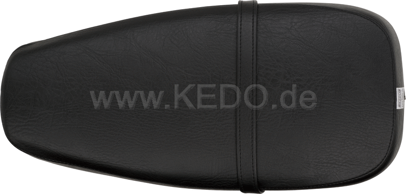 Kedo Seat 'Sporty', black cover, ready-to-mount, including rear bracket 27153, length 55cm, incl passenger seat strap. | 40801