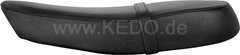 Kedo Seat 'Sporty', black cover, ready-to-mount, including rear bracket 27153, length 55cm, incl passenger seat strap. | 40802