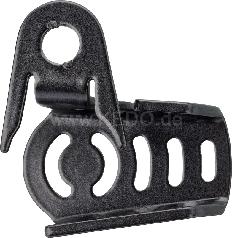 Kedo ABS Sensor Protection Cover Front, stainless steel black coated | 41048