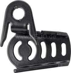 Kedo ABS Sensor Protection Cover Front, stainless steel black coated | 41048
