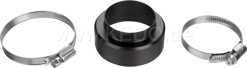 Kedo Adapter set VM36 Carburettor to OEM airbox (Connection rubber carburetto-airbox has to be shortened) | 41269