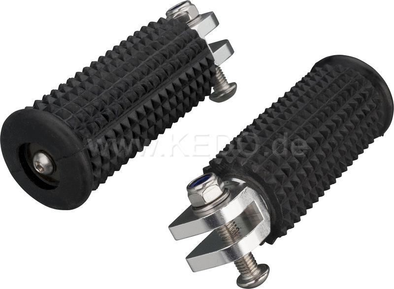 Kedo Driver's Footpegs 'Bronco', 1 Pair (Without Bracket, NOT Suitable for SR500, not Street Legal) | 41714