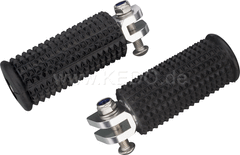 Kedo Driver's Footpegs 'Bronco', 1 Pair (Without Bracket, NOT Suitable for SR500, not Street Legal) | 41714