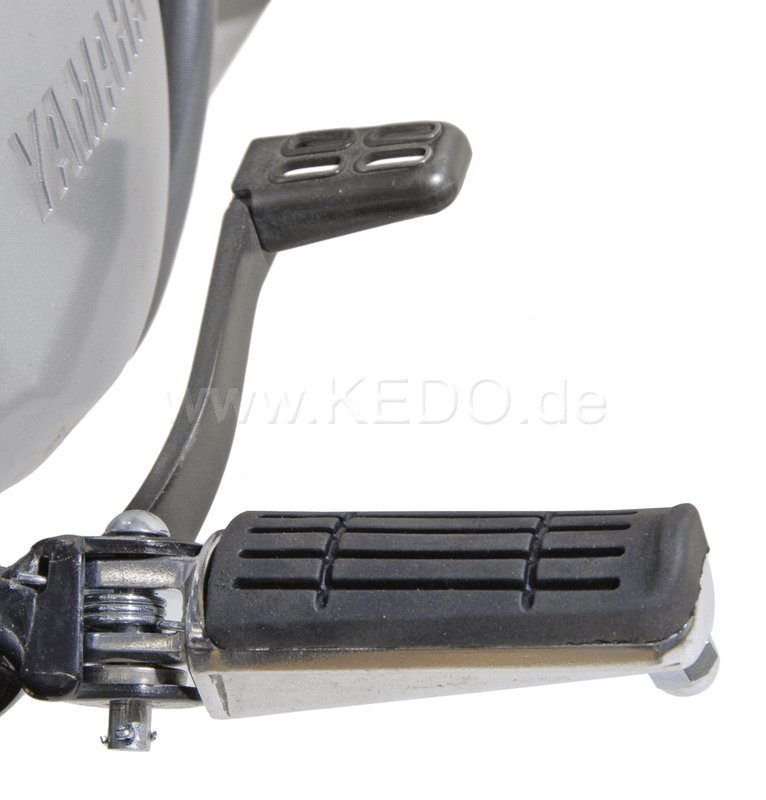 Kedo Street Pegs, Complete Set, 1 Pair (Rubberized Footpegs incl Springs and Small Parts.) | 41758
