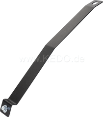 Kedo Strut for License Plate, stainless steel black powder coated, incl bolt (design like OEM), OEM reference # 1U6-21682-00 | 50053RP
