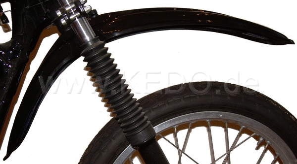 Kedo Replica Front Fender, Black (with standard mounting holes) | 50060