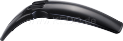 Kedo Replica Front Fender, black (with OEM mounting holes) | 50061