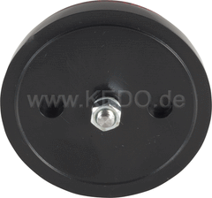 Kedo Replica Rear Reflector, Red, Round, 55mm Reflector / 59mm overall, M5 Bolt, E-Approved, OEM reference # 449-85131-01 | 50062