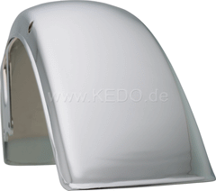 Kedo Front Fender 'Seventies', chrome plated, suitable for 19 "front wheels (Speedometer guide see item 10172) | 50082