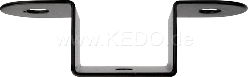 Kedo Replica Reflector Bracket, rear, black (suitable for OEM license plate reinforcement DE, DK, CH), OEM Reference # 1U6-21641-00 | 50087