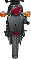 Kedo License Plate Support OEM style, suitable for 'Euro' license plates, 3mm aluminum, black, suitable for strut # 50053RP + reflector bracket # 50087 | 50088
