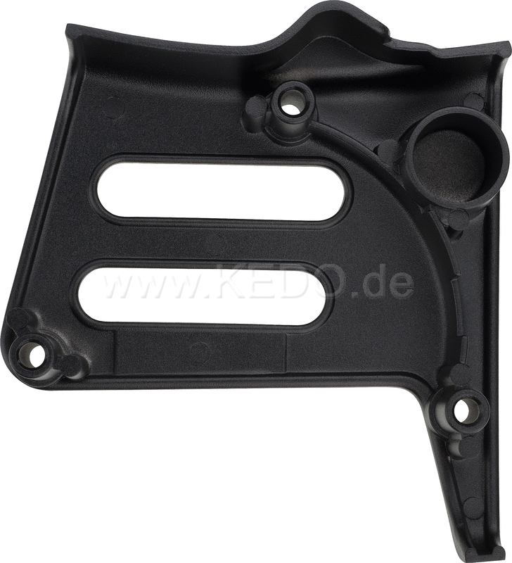 Kedo Mini' Front Sprocket Cover, Black Aluminum, Powder Coated | 50093S