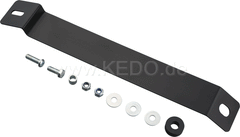 Kedo License Plate Strut, stainless steel, black, suitable for item 50089 Mini License Plate Bracket, including mounting material. | 50095